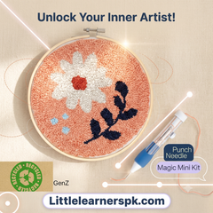 DIY Punch Needle Magic Embroidery Pen Mini Kit