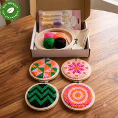 DIY Punch Needle Magic Embroidery Pen Mini Kit