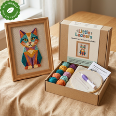 Punch Needle Canvas Kit - DIY Craft Kit for Beginners