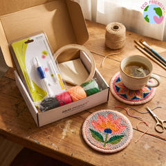 DIY Punch Needle Magic Embroidery Pen Mini Kit