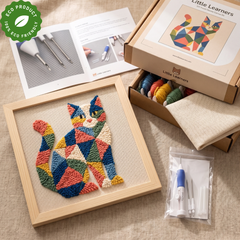 Punch Needle Canvas Kit - DIY Craft Kit for Beginners