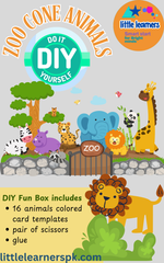 DIY Zoo Animals Fun Box
