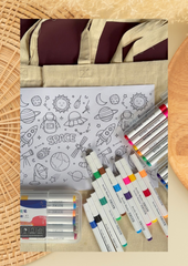 Tote Bag With Acrylic Marker