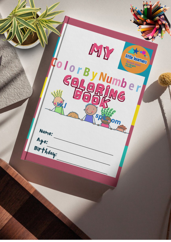 My Color By Numbers Coloring Book (With Stationery)