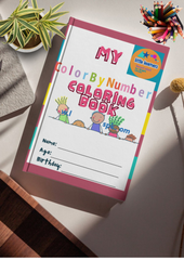 My Color By Numbers Coloring Book (With Stationery)