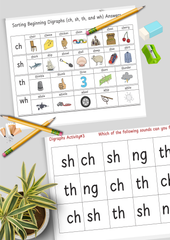 Digraphs 3-in-1 Activity Box