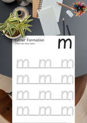 My a to z English Worksheets - Foundational Skills for Ages 3-6