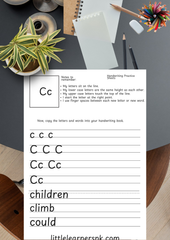 Handwriting Worksheets - Grade 1 and 2
