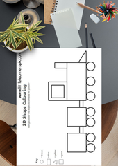 Early Years 4-in-1 Worksheets Learning Bundle (colored)