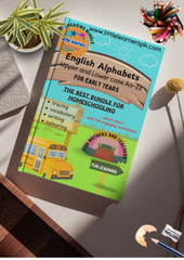 Early Years 4-in-1 Worksheets Learning Bundle (colored)