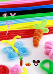 Pipe cleaner's DIY flower making Kit (pack of 8 flowers kit)