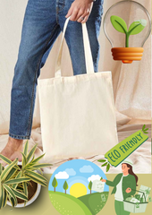 3-in-1 Plain Tote Bag Bundle – Style, Strength & Sustainability!