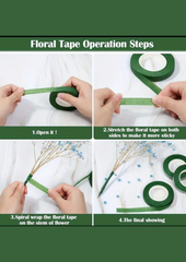 Pipe cleaner's DIY flower making Kit (pack of 8 flowers kit)