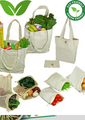 3-in-1 Plain Tote Bag Bundle – Style, Strength & Sustainability!