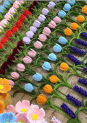 Pipe cleaner's DIY flower making Kit (pack of 8 flowers kit)