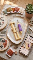 DIY magic Embroidery Punch Needle Set