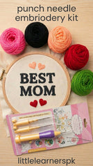 Coaster Kit with Magic Embroidery Pen