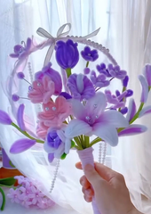 Pipe cleaner's DIY flower making Kit (pack of 8 flowers kit)