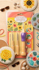 Coaster Kit with Magic Embroidery Pen