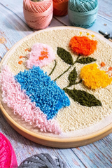 Punch needle embroidery pen (set of 3 needles).