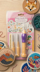 Coaster Kit with Magic Embroidery Pen