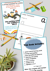 Pre-Writing & Early Learning Activities Kit (Bundle of 6)