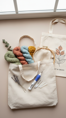 Punch needle embroidery pen (set of 3 needles) With Eco friendly Tote Bag.