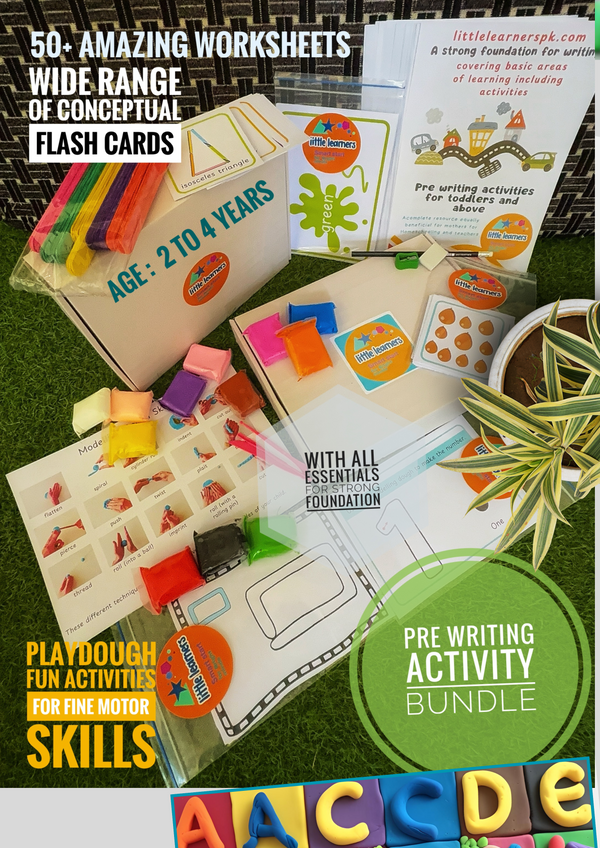 Pre-Writing & Early Learning Activities Kit (Bundle of 6)
