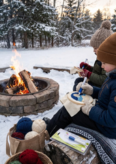 Tote bags with punch needles